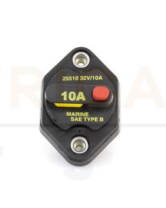 10A Circuit Breaker Panel Mount Mid Range 