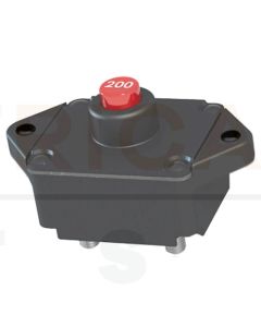 Mechanical Products 19M-P10-B-135 Panel Mount Circuit Breaker 1/4' Stud Manual 135A 30VDC