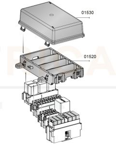 MTA 01530 Four Module Cover