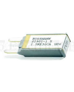 Bussmann 22901-1.5 Mini Blade Transorb 27VDC 1500W