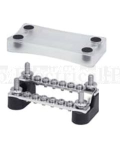Prolec BBD6M4S Double Row Stepped Bus Bar 4 Stud 6 Screw 150A