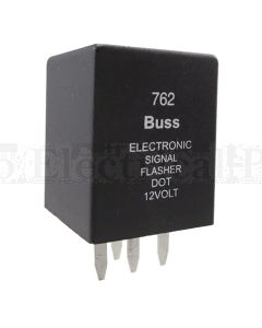 Bussmann NO.762 Flasher Relay 12.6A 12VDC