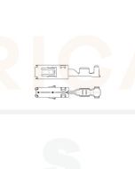 TE Connectivity 1-968875-1 AMP Terminal MCP2.8 Female 20 - 16GA