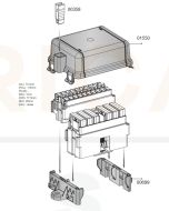 MTA 01550 Dual Module Cover