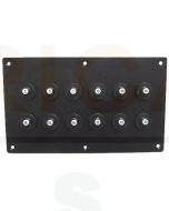 Prolec 12 Position Circuit Breaker PROPNL14S12WB Panel Suits Mechanical Products Series 14 and 15 Manual Reset Circuit Breakers