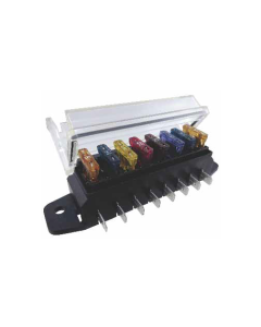 MTA 00590K FuseBlock Kit ATO 8 Pole 16 Terminals + cover & Gasket