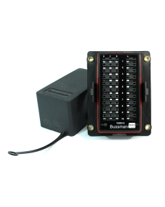 Bussmann 15303-5-6-4 RTMR 15300 Series Rear Terminal Mini Fuse and Relay Panel (Fuses Bussed)