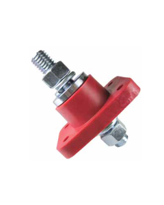  Bussmann C1925-2 Stud Junction Block Feed Thru 3/8-16 Red 250A
