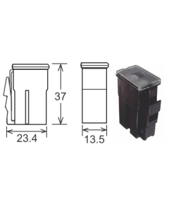 Pal Fuse Female Terminal With Lock LHF065 Large Latch 65A 32VDC 