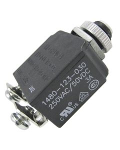 Bussmann 5A Circuit Breaker Panel Mount Series 14 Thread Screw