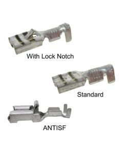 MTA 01400BK TERMINAL 1 - 2.5mm2 CABLE SECT., 0.4mm THICK  