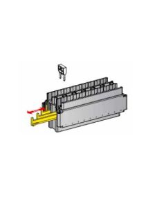 MTA 01460K Modular Fuse Block and Terminals - 20 Minifuses