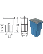 Pal Fuses Female Terminal Large ASF030 - Pink 30A 32VDC