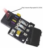 Littelfuse 880073 350A 4 Way Power Distribution Module (3 x Midi Fuse, 4 x Auto Fuse)