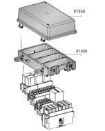 MTA 01530 Four Module Cover